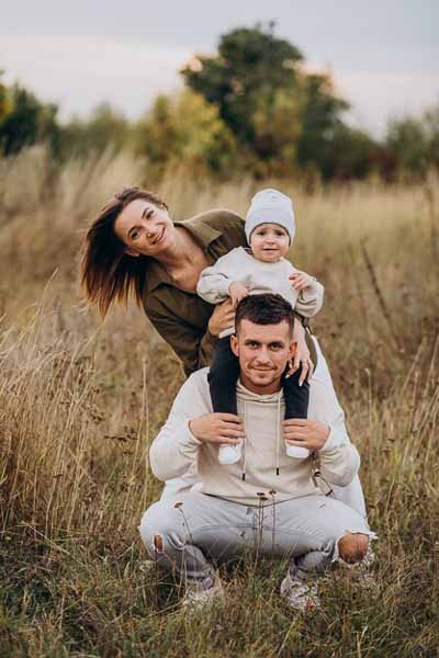 Beispiel Familienfoto
